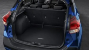 Ковер багажника ткань задний Nissan Rogue Sport 17-22 черный