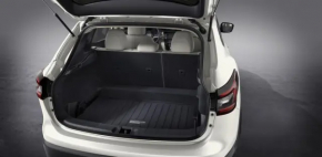 Ковер багажника ткань задний Nissan Rogue Sport 17-22 черный