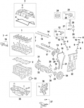 Шестерня впускного распредвала Honda CRV 17-22 1.5Т L15BE