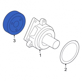 Rolă pompă de răcire Ford Ecosport 18-22
