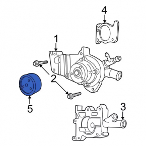 Шкив помпы охлаждения Ford Ecosport 18-22