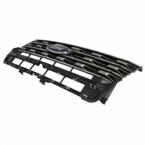 Решетка радиатора grill Ford Explorer 16-17 рест серая