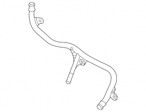 Conductă de răcire a motorului pentru VW Jetta 22-26