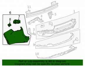 Capac bara spate stânga Chevrolet Equinox EV 24-26
