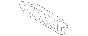 Воздухоприемник Audi Q3 8U 15-18 сетка