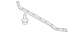Garnitură capot Lexus RX350 RX450h 10-15