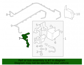 Senzor de poziție spate cu tijă de direcție pentru Infiniti QX56 QX80 11-20