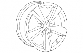 Диск колесный R17 VW Beetle 12-17