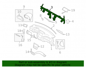 Труба подторпедная усиление Subaru Impreza WRX GH 08-14
