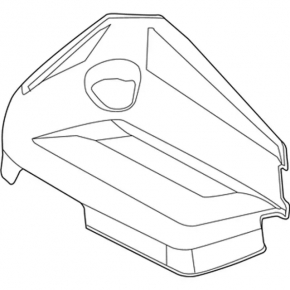 Накладка двигателя Ford Fusion mk5 13-18 1.5Т