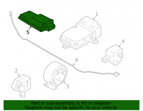 Senzor ocupant BMW 5 G30 17-23