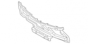Suport bara față centrală inferioară Mercedes Clasa C W205 300/350e 15-18 AMG pachet