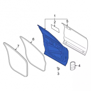 Ansamblu usi fata dreapta Ford Bronco Sport 21-25