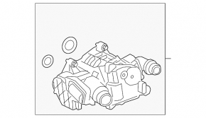 Корпус термостата BMW X3 G01 20-24 2.0T