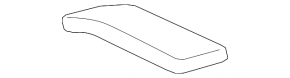 Cotiera Toyota Prius 30 10-15 bej, pentru curățare chimică, plastic alb