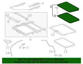 Ansamblu trapă cortină Toyota Rav4 19-25 neagră, curățabilă chimic, zgârieturi pe sticlă