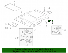 Ручка потолка передняя левая Mitsubishi Outlander 14-22 бежевая