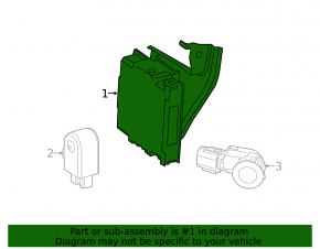 Modul unitate de control PDC parcare Toyota Rav4 13-18