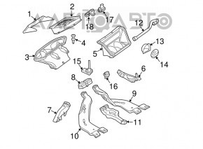 Senzor de temperatură interioară Porsche Cayenne 19-26