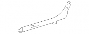 Capac bara spate dreapta pentru Toyota Land Cruiser 24-26