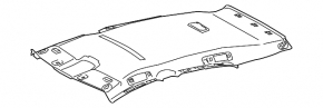 Acoperirea tavanului pentru Lexus RX350 RX450h 10-15 fără panoramică