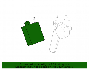 VEHICLE APPROACHING SPEAKER CONTROLIER Lexus CT200h 11-13