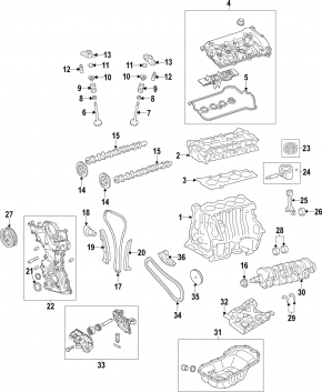 Головка блока цилиндров в сборе Mazda 3 14-18 BM