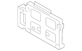 Кронштейн BCM Body Control Module Audi A6 C7 12-18