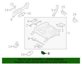 Unitate de control scaun pasager Hyundai Santa FE 19-23