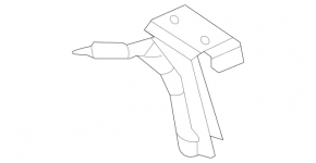 Крючок замка капота Mercedes W167 GLE 350 450 20-23