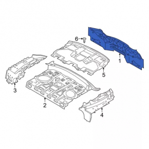 Задняя панель Ford Fusion mk5 13-20