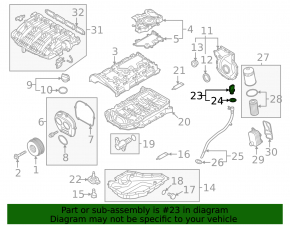 Щуп масляный Audi Q3 83A 19-25 2.0Т