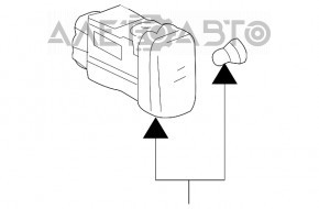 Кнопка PWR DOOR Lexus RX300 RX330 RX350 RX400h 04-09