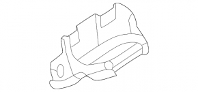 Защита крышки багажника Audi A3 8V 15-20 4d