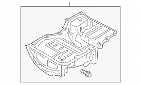 Поддон масляный Ford C-max MK2 13-18