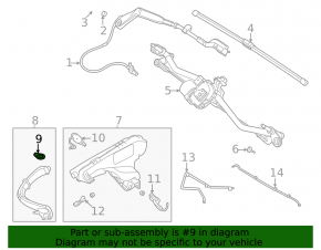 Capac rezervor spălător parbriz Land Rover Range Rover Velar 18-23