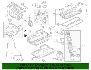Болт шкива коленвала VW Passat b7 12-14 USA 2.5 комплект 5 шт
