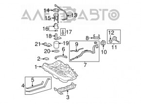 Топливный насос бензонасос Toyota Camry v40 2.4