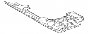 Защита двигателя Toyota Rav4 13-14 2.5