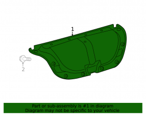 Обшивка крышки багажника Toyota Camry v50 12-14 usa черн