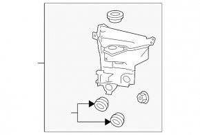 Бачок омывателя Toyota 4Runner 10-24