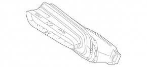 Conductă de admisie aer Mercedes A35 AMG V177 20-21