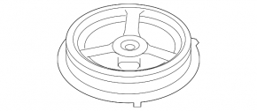 Динамик задний левый Ford Mustang mk6 17-23 Shaker Pro 25W