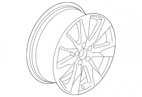 Диск колесный R19 Acura MDX 14-16