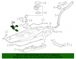 Senzor nivel combustibil Lexus NX300h 15-21