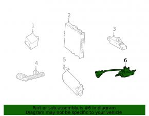 Кнопка открытия крышки багажника Toyota Camry v70 18-22 keyless