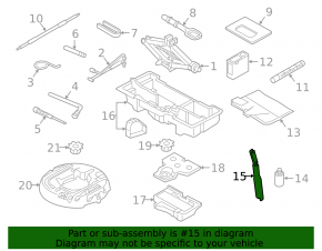 Торцевой ключ коробки Audi A4 B9 17-25