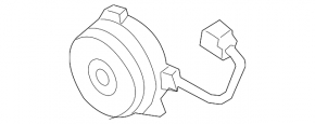 Мотор вентилятора охлаждения Mazda 3 19-26 2.5 Japan built