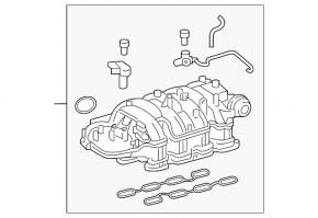 Коллектор впускной Lexus GX460 10-23