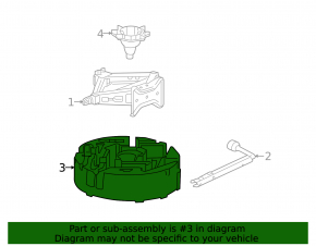 Пенопласт под инструмент Chevrolet Impala 14-20